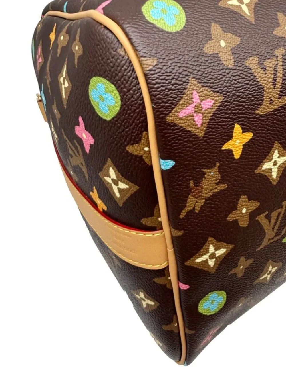 Louis Vuitton  x Tyler Keepall 50 Bandouliere Craggy Monogram Canvas Travel Bag